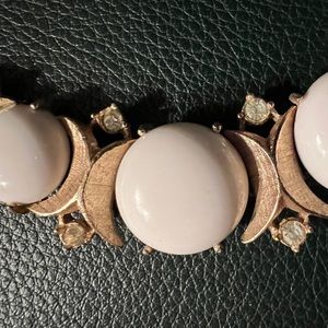 Vintage Sarah Coventry 1962 Snow Princess Goldtone Necklace